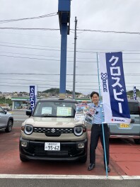 新型クロスビー誕生フェア開催します！